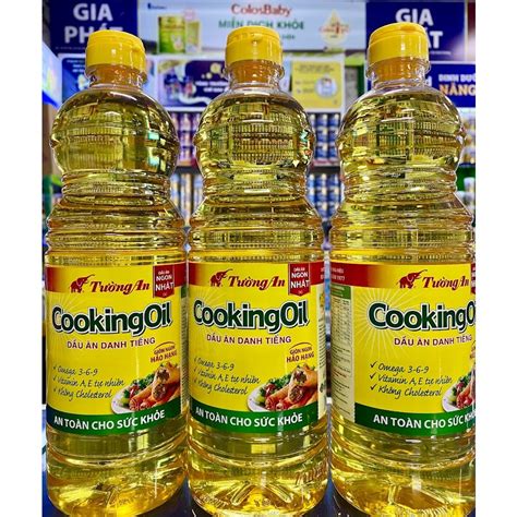 Dầu ăn Tường An Cooking Oil 1 lít | Shopee Việt Nam