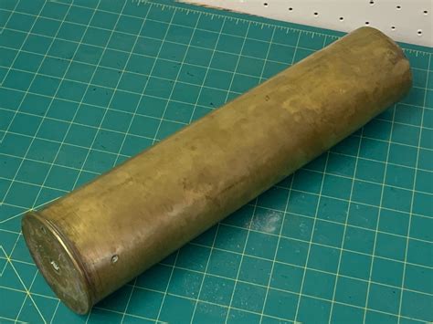 Large Brass Shell Casing