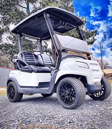 New Glacier White Metallic Club Car Onward Electric Passenger Golf Cart