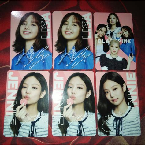 Jual Official Photocard Oreo X Blackpink Lisa Jennie Rose Jisoo Itzy