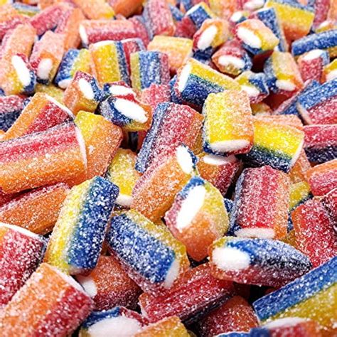 Candy Retailer Sour Rainbow Licorice Bites 1 Lb