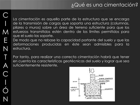 Cimentaciones Materiales Y Procedimientos De Construcci N Ppt