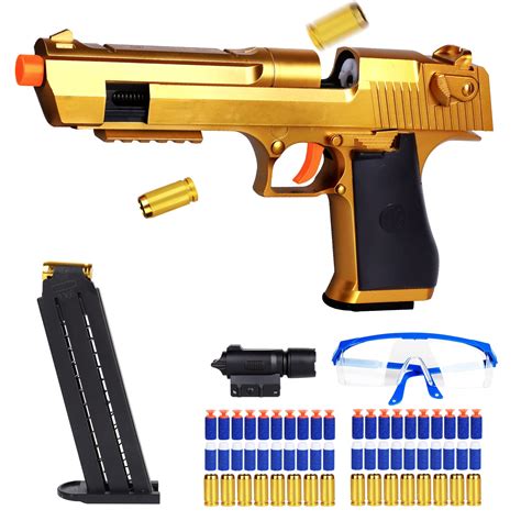 Buy Toy With Jump Ejecting Mag Soft Bullets Suction Soft Bullet