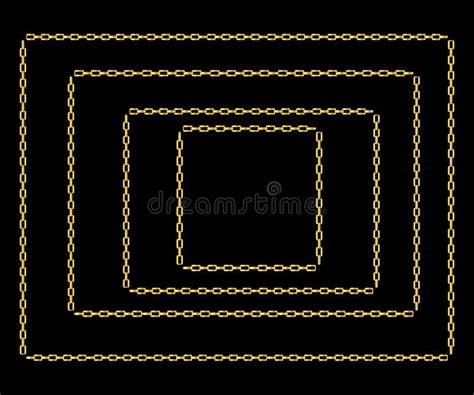 broken chain border stock illustrations  broken chain border stock