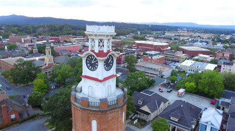 Downtown Rome Georgia Aerial Video Footage Youtube