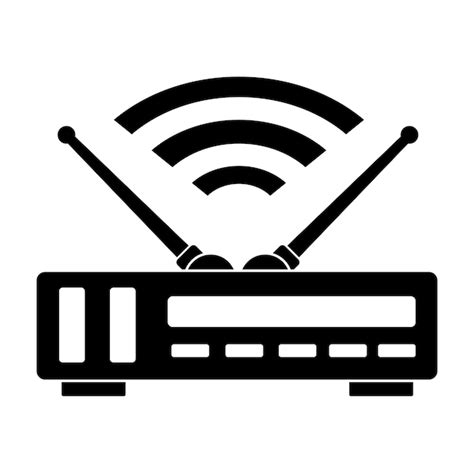 Premium Vector Wifi Router Icon Vector Illustration Design