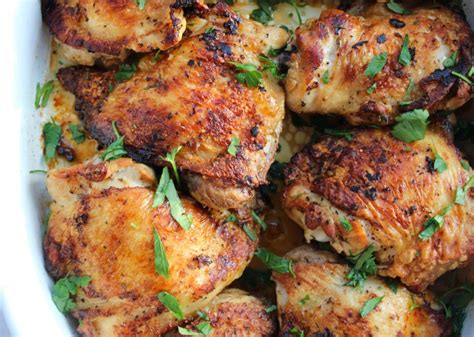 Marinated Chicken Thighs Recipe