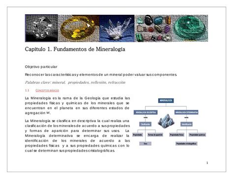 Pdf Cap Tulo Fundamentos De Mineralog A Nitratos Carbonatos