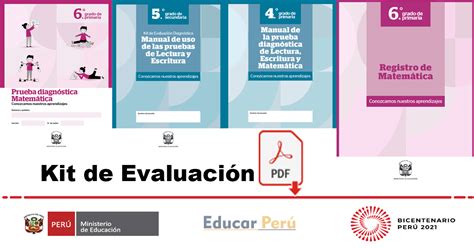 Kit De Evaluación Diagnóstica Para El Nivel Primaria