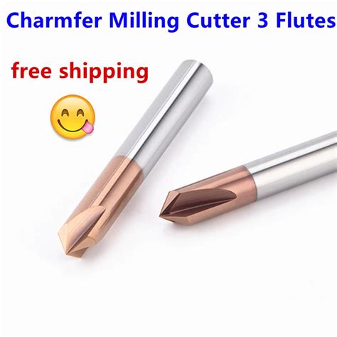 Chamfer Tools Cnc Milling Cutter Carbide Corner Router Bit Chamfering