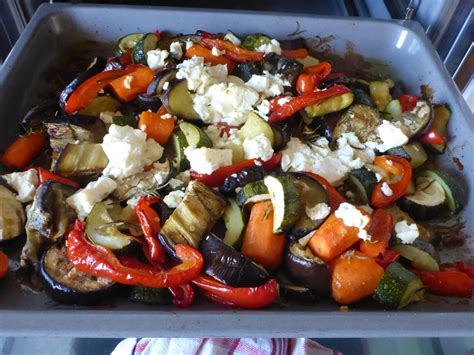 Roasted Vegetables With Feta Ester Kocht