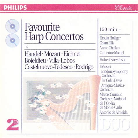 Favourite Harp Concertos By I Musici London Symphony Orchestra