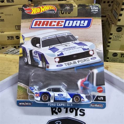 HOT WHEELS PREMIUM FORD CAPRI GR 5 RACE DAY Shopee Malaysia