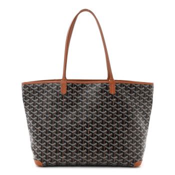 Goyard Goyardine Artois Mm Black Gold Fashionphile