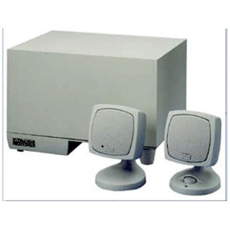 Altec Lansing Computer Speakers System Powered Subwoofer Audio