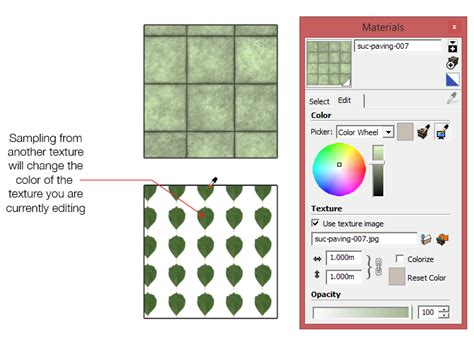 How To Edit Materials In SketchUp SketchUcation