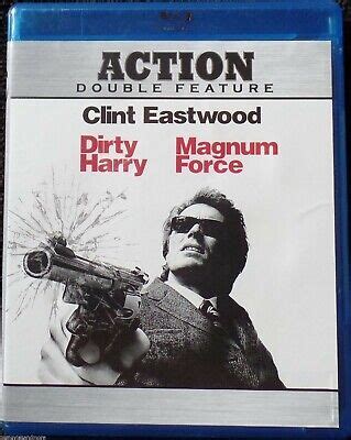 DIRTY HARRY MAGNUM FORCE Blu Ray CLINT EASTWOOD Cop SUZANNE SOMERS Nude ...