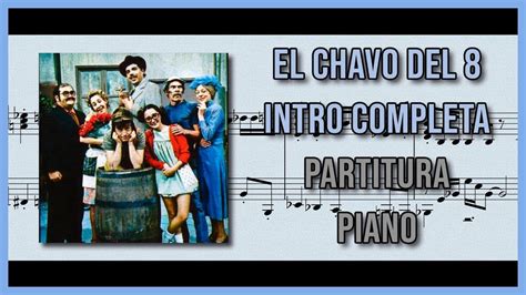 El Chavo Del Intro Completa Partitura Piano Beethoven Intro