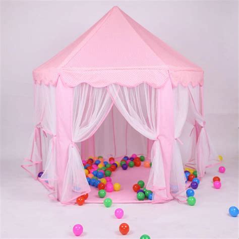 Princess Castle Playhouse Pink Kid Indoor Playhouse And Outdoor