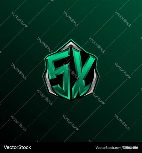 Initial Sc Logo Design Royalty Free Vector Image