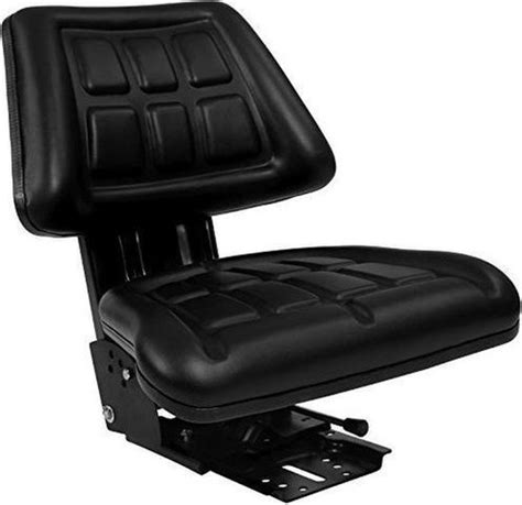 Asiento Universal Para Tractor Color Negro Con Codera Asientos