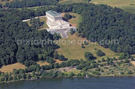 Donaustauf From The Bird S Eye View Tourist Attraction Of The Historic