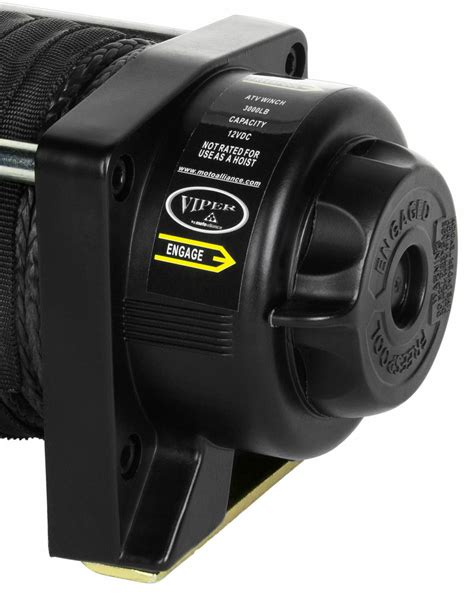 Winch Viper Cable Sintetico Viper Max 2500lb Atv Utv Winch Kit With 50 Feet Black Synthetic Rope