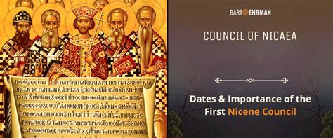 Council Of Nicaea Dates And Importance Of The First Nicene Council