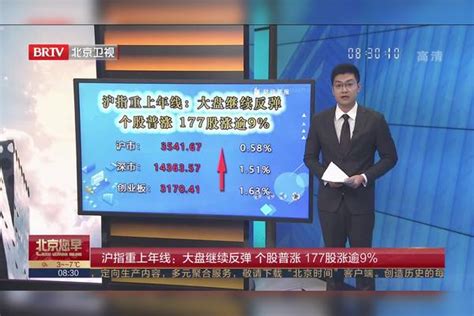 沪指重上年线：大盘继续反弹 个股普涨 177股涨逾9 大盘 个股 反弹