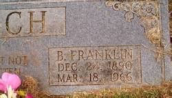 Benjamin Franklin Frank Lynch 1890 1966 Mémorial Find a Grave