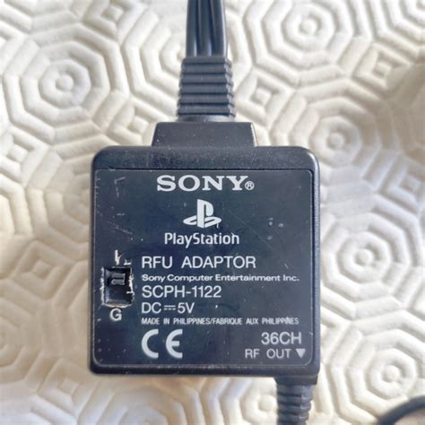 Cabo Tv Adaptador Rfu Para Playstation Scph