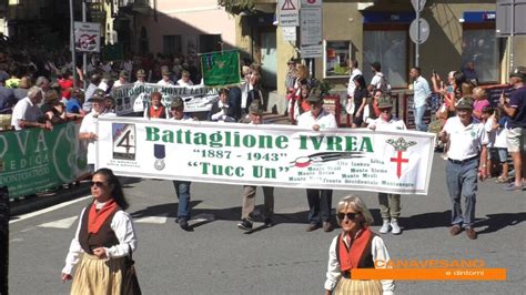 Ivrea Il Raduno E Sfilata Degli Alpini Canavesano E Dintorni