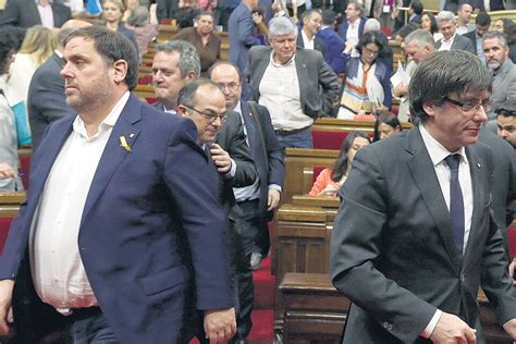 Un Plan B Para Puigdemont Oriol Junqueras Propone Una Presidencia