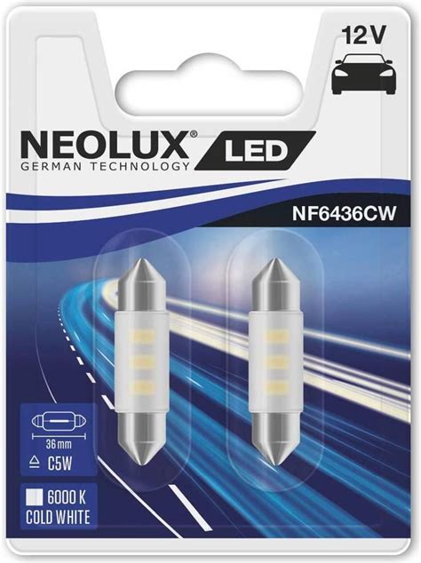 Osram Neolux Led Festoon C W Mm V K Pris