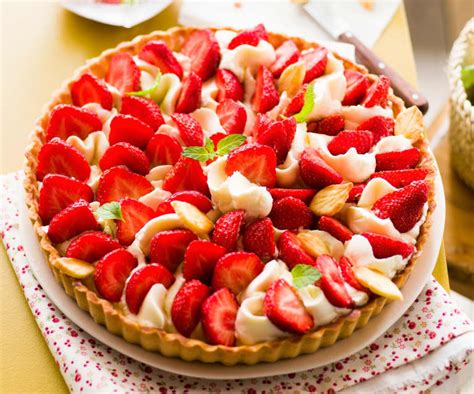 Tarte aux fraises et à la chantilly Cookidoo oficjalna platforma z