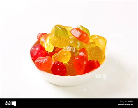 Gummy fruit candy Stock Photo - Alamy