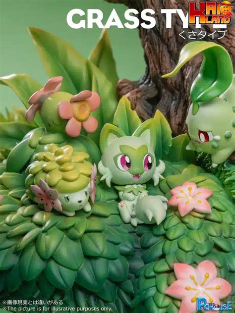 Pokemon Pc House Grass Type Resin Statue Kaioland