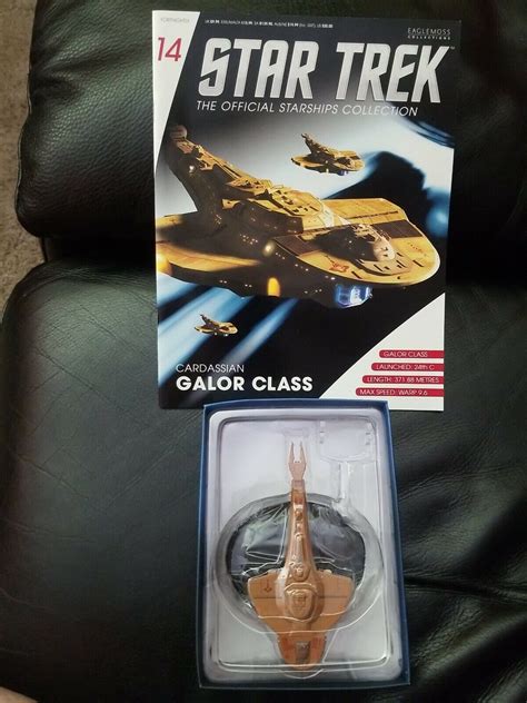 New In Box Eaglemoss Star Trek Cardassian Grelly Usa