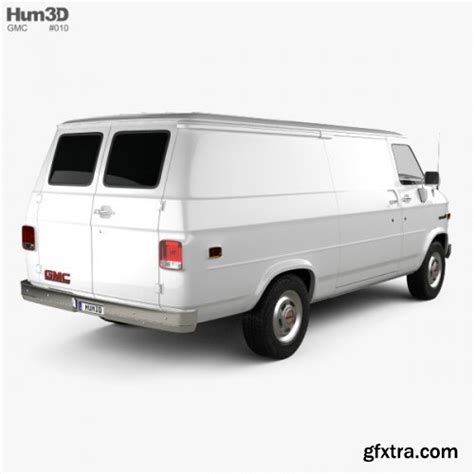 Gmc Vandura Panel Van 1992 3d Model Gfxtra