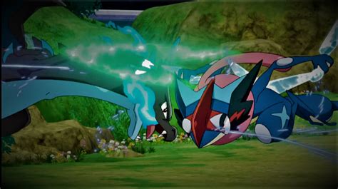 Mega Charizard X vs Ash-Greninja, intense combat!! by ...