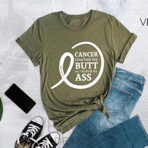 Cancer Touched My Butt So I Kicked Its Ass Colon Cancer Etsy