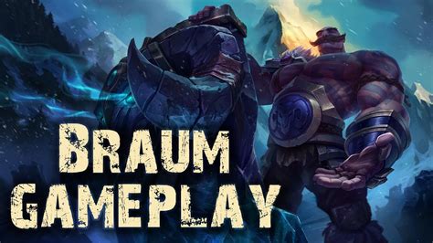 Braum Nowy Champion W League Of Legends Gameplay Youtube