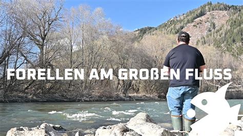 Forellen Am Gro En Fluss Fangen Mit Gummifisch Fps Oder Doch Huchen