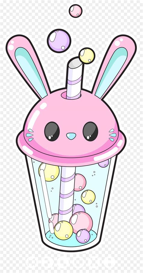 Kawaii Bubble Tea Wallpaper