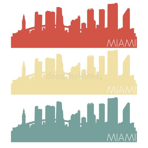 Miami Florida United States Of America USA Icon Vector Art Design