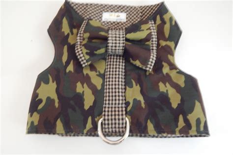 Camouflage Dog Harness Vest - Etsy