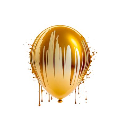 Gold Balloons PNGs for Free Download