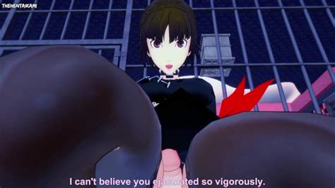 Makoto From Persona 5 Gives You A Footjob Hentai Pov xxx Videos Porno Móviles Películas