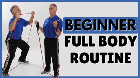 10 Minute Beginner Large Loop Resistance Band Workout At Home Full Body Routine Youtube