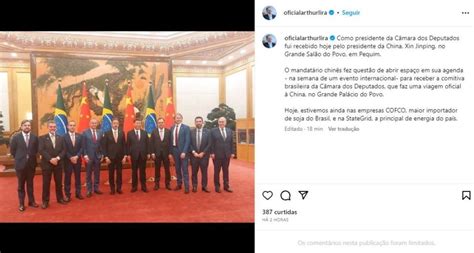 Arthur Lira é recebido por Xi Jinping presidente da China Metrópoles